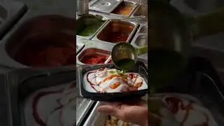 Dahi Bhalla Papdi - Desi Chaat #shorts #dahibhalla #streetfood #chaat