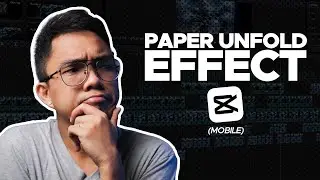 Paper Unfold Animation using Capcut Mobile