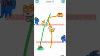DOG RUSH: DRAW PUZZLE #shorts #games #funnyvideo  #viralshorts