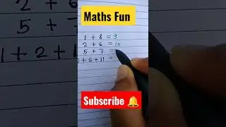 Maths Fun #youtubeshorts #shortvideo #math #trendingshorts #viralvideo #shorts