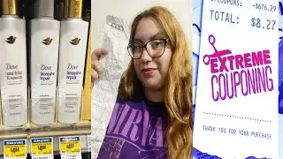 I Always Wanted to try Extreme Couponing 🧾 (i just used multiple coupons for the same items)