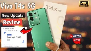 Vivo T4x 5G New Update Review  || 214 MB New Update Enrolled Today In Vivo T4x 5G (Month- December)