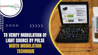 Pulse Width Modulation Explained 💡 | Modulation of Light Source by PWM Technique | LearnEngg #video