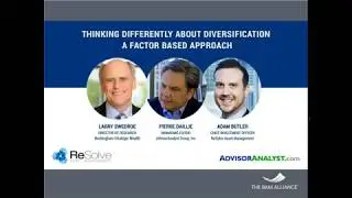 CE Webinar: Thinking Differently About Diversification-A Factor Based Approach