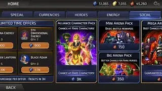 DC Legends - 5x Void Scanner 3x Alliance 10x Mega 20x Big 15x Mini Arena Pack