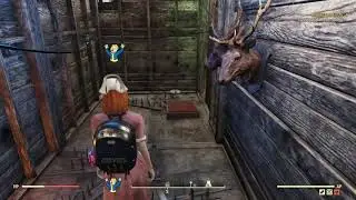 FALLOUT 76 halloween fun house CAMP BUILD