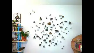 Floating Shelf Rock Installation Timelapse