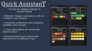 Color Palette and Text Generator