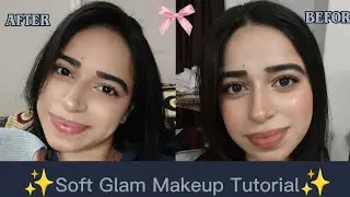 Easy Soft Glam MAKEUP Look 🌷🤍 Natural Everyday Makeup For Beginners #makeup #korean #amazon #hair