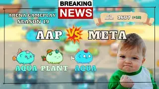 PURE AAP VS META AXIE | APA STRATEGY | ARENA GAMEPLAY | 250SLP | SEASON 19 | AXIE INFINITY