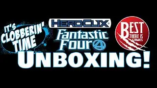 Unboxing Fantastic Four Heroclix! Why Does Everyone Get God Doom!