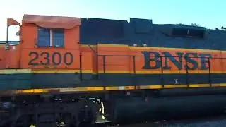 BNSF 2300 (ex-SLSF, BN) leads short WB local LHF