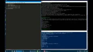 Using Matplotlib in a script to make a plot