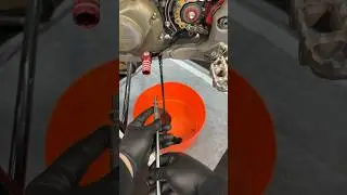 2008 CRF450R Oil Change #livemoto