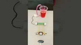Magnetic Power Generator 😱 | DC Motor Electricity Experiment #experiment #shorts #dcmotor #exposavvy
