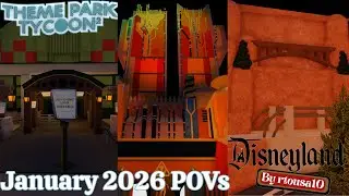 January 2026 POV's Disney California Adventure rtousa10 Mini Disneyland