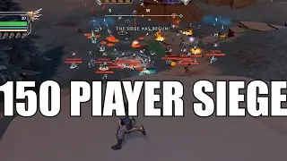 150 Player Crowfall PVP Siege Gameplay