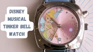 Vintage Tinker Bell Musical SII Marketing By Seiko MU2208 Watch | Tinkerbell Disney Musical Watch