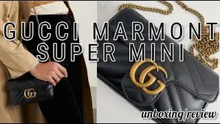 ОБЗОР GUCCI MARMONT SUPER MINI | КАК ПОДХОДИТ И КАК НОСИТЬ !!