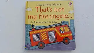 That's Not My Fire Engine...New Title 2023 - Usborne Books