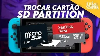 TROCAR DE CARTÃO SWITCH COM EMUNAND SD PARTITION