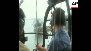 SYND 18/08/71 A TYPHOON HITS HONG KONG