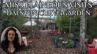 Dalston Curve Garden.  A delightful community urban hidden gem, selling Queen of Hearts tarts!