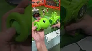 Fun Plants vs. Zombies Soft Bullet Gun Toy Gift Box Xinlexin #pvz2