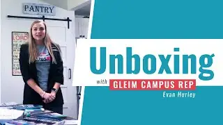 Gleim Campus Rep Unboxing with Evan Hurley