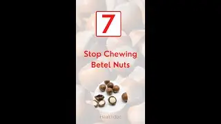 Stop Chewing Betel Nuts #health #food #shorts #facts ##shortvideo #funfacts #teeth #mouth #ulcers