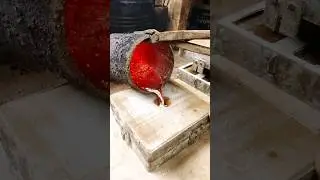 #short Amazing Red Hot Aluminum | Skills Champ #foryou #yt #ytshorts