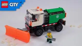 LEGO City 60490 Snowplow 📦 Unboxing & Speed Build