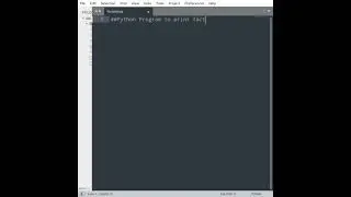 Calculating Factorial of a non-negative number Recursively using Python
