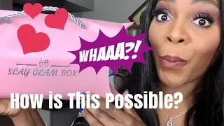 December 2019: Slay Glam Unboxing| How is it this good?😱 GIVEAWAY (CLOSED)🎊| TonyaNicole