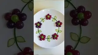 easy salad recipes with decorations #saladdecoration #saladdecorationideas #saladart #shorts