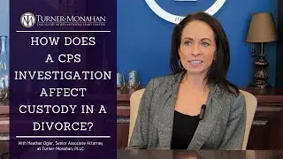 How Does a CPS Investigation Affect Custody in a Divorce? #texasdivorceattorney
