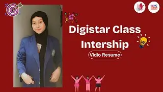 Eager to learn and contribute | Digistar Class internship by Telkom 🚀🪄