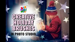 Creative Holiday Brushes in Photo Studio | Photo overlays | Photo Editor app
