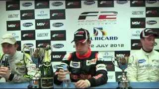 2012 F2 - Press Conference - Paul Ricard, R2