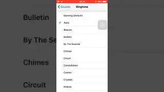 Iphone 5s All Ringtone & Alert Tones iOS 12.3 2019
