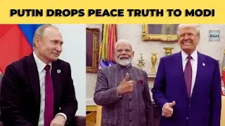 Путин сбрасывает премьер-министру Моди громкую декларацию о мире: Россия ведёт секретные перегово...