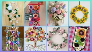 Most beautiful stylish crochet wall hanging  ideas for 2025