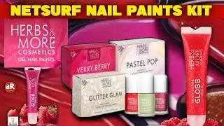 Netsurf Gel Nail Paints Kit | Netsurf Products Colour Cosmetics Products Range | Netsurf Products