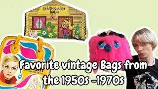 My most Bizarre! Mid Century Purses and bags From the 1950s through 1970s (Vintage Purse collection)