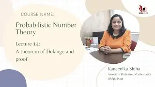 Probabilistic Number Theory: L-14: A theorem of Delange and proof