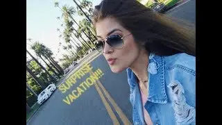 California Vlog | Surprise Vacation!!! | CATANO GLAM