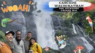 Cascade de Watchirathan Doi Inthanon, excursion pr&egrave;s de Chiang Mai #Thailande #Waterfall