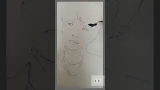 Trying to sketch yoongi B̶U̶T̶ ̶W̶I̶T̶H̶ ̶O̶L̶D̶ ̶E̶Y̶E̶L̶I̶N̶E̶R̶?̶!̶ #bts #yoongi #btsuga #bangtan