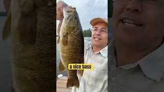 Big Bass in Eagle River, WI #bass #fishing #wisconsin
