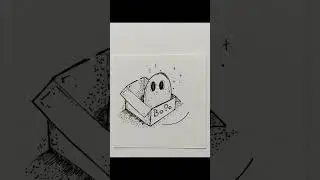 Drawing Ideas : Cute Ghosts 👻 #shorts #ghost #drawingcartoons2 #doodleart